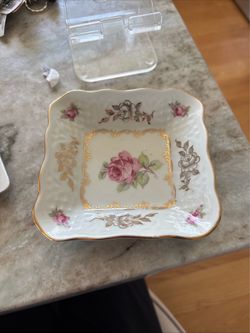 Antique Misc Plates Trinket Plates
