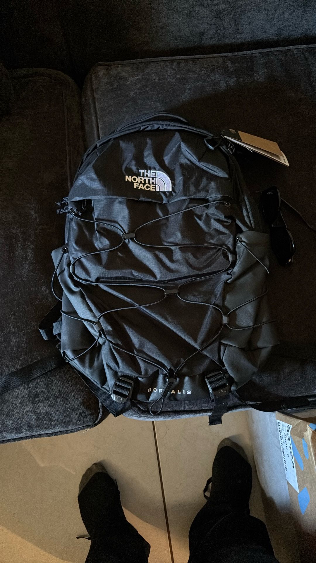 North Face Borealis Black Large Backpack
