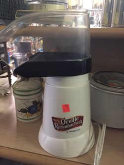 Hot air popcorn poppet