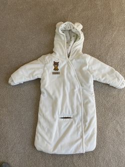 Carters Baby Bunting Bag Snow Suit White