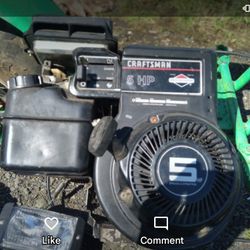 1995, Briggs N Stratton, 5hp, 206cc. Tiller Engine