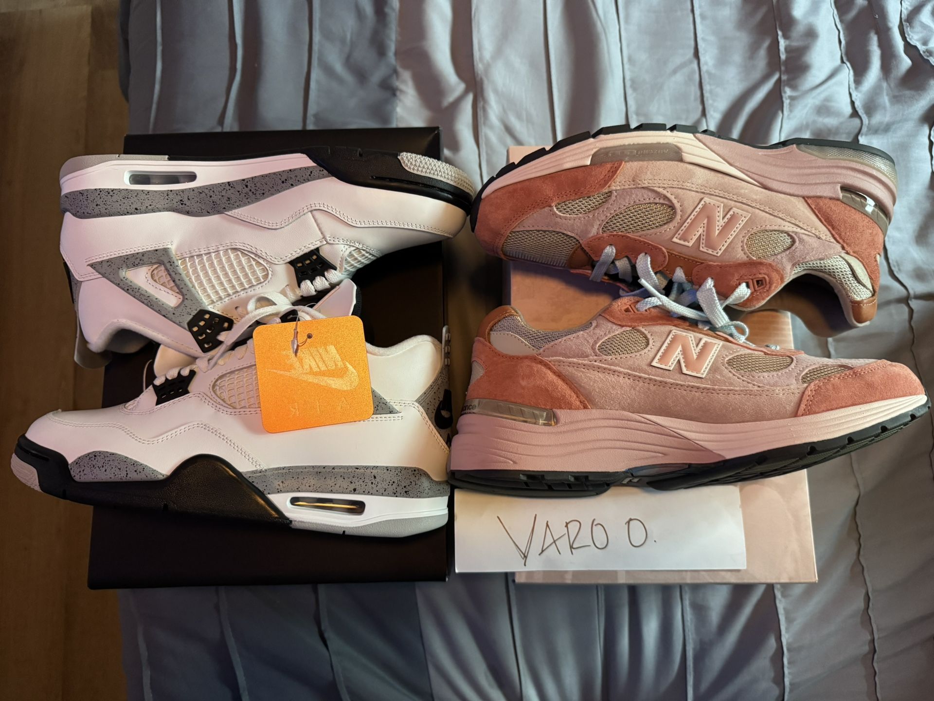 Jordan 4 & New balances 992