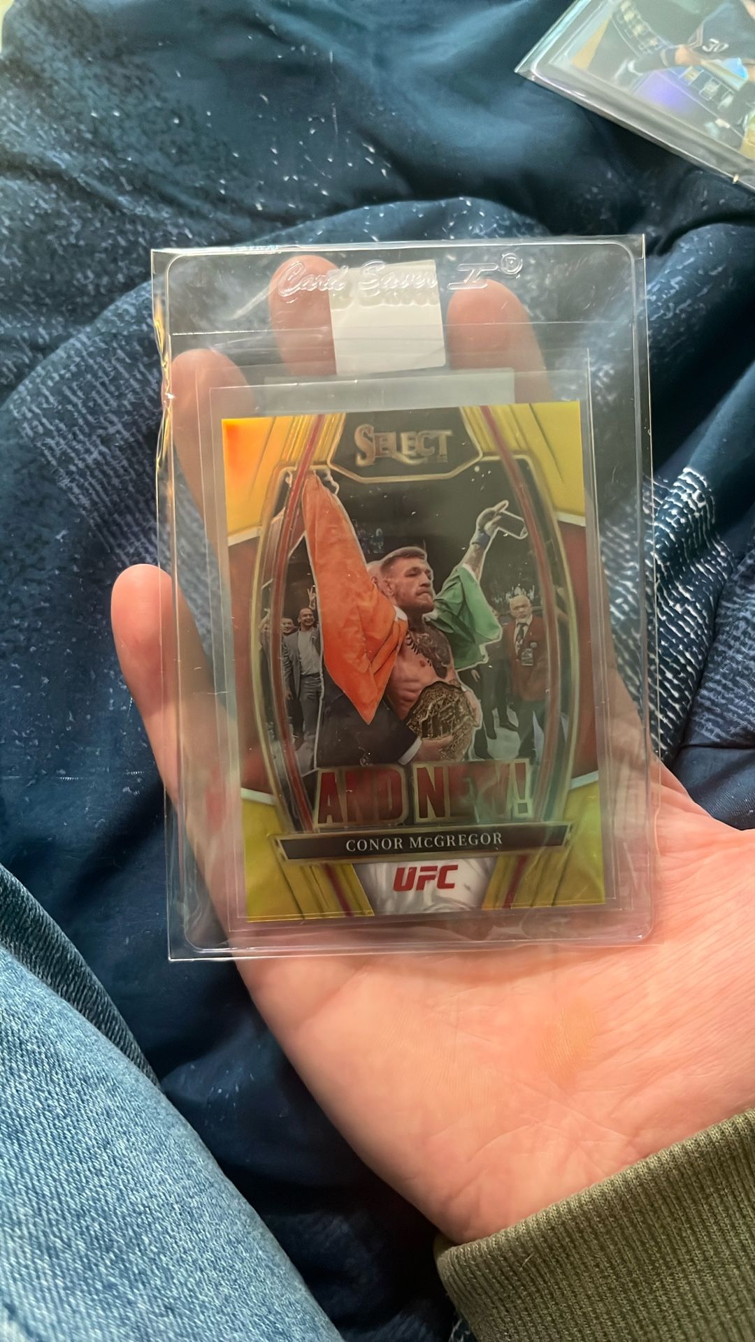 ConorMcGregor Select Gold PRIZM 10/10  AND NEW!! 