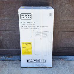⭐ NEW BLACK+DECKER Smart Portable Air Conditioner 12,000 BTU with Remote