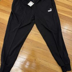 Puma Men's Jogging Pants Ess Logo Pants Long Sweatpants Logo SZ XXL