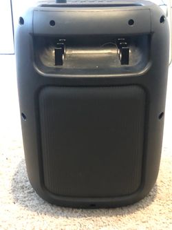 Bluetooth speaker.