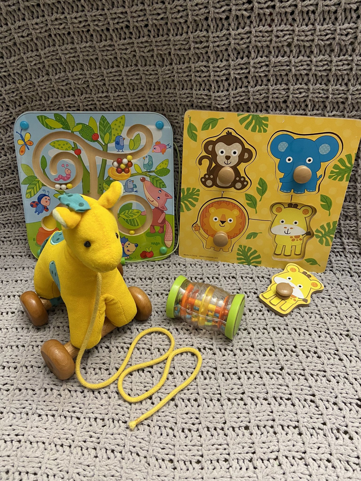 Wooden Baby Set