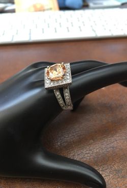 Victoria Wieck absolute designer Citrine ring size 5