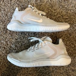 Nike Free RN 2018 Sun  Women’s Running Shoes Grey *Off White* Size 7.5