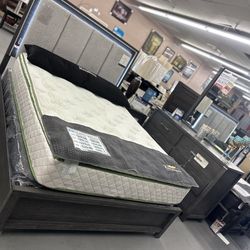 $1149 Queen LED Bed Set