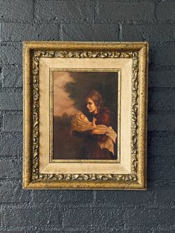 Signed Oil Painting of Mother and Child, c.1960’s
- Delivery Available