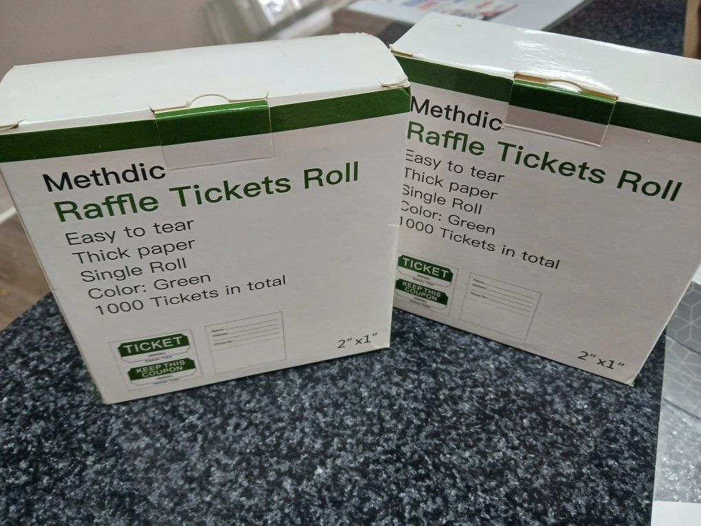 Raffle Tickets 2000 Ct
