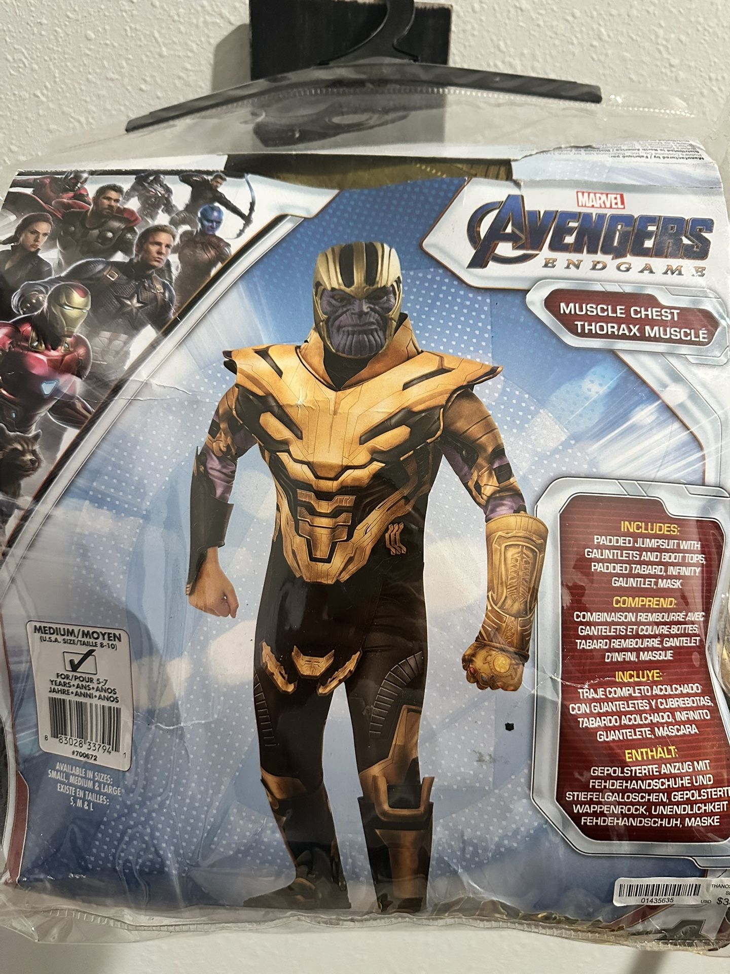 Avengers Thanos Kid Costume