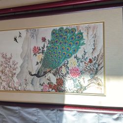 Set Of Painting On Silk By Wei Tsieng Yang