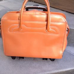 Work/Laptop Bag With Removable Wheels & Handle