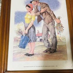 Original Watercolor by Gigi Vidris, 1951. Private collection, Mary Vidris. Serigraph courtesy Joe Wenning. © 1993