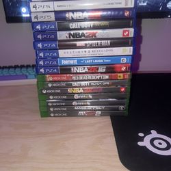 Ps5, Xbox, And Ps4 Games hit me up for prices
