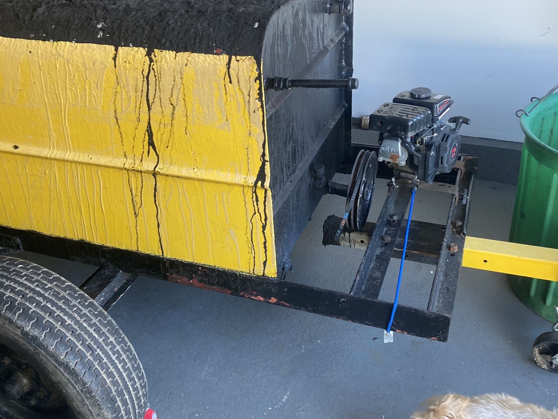 Driveway Sealer Tank