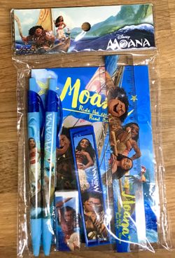 MOANA Licensed Stationery Set Party Favors