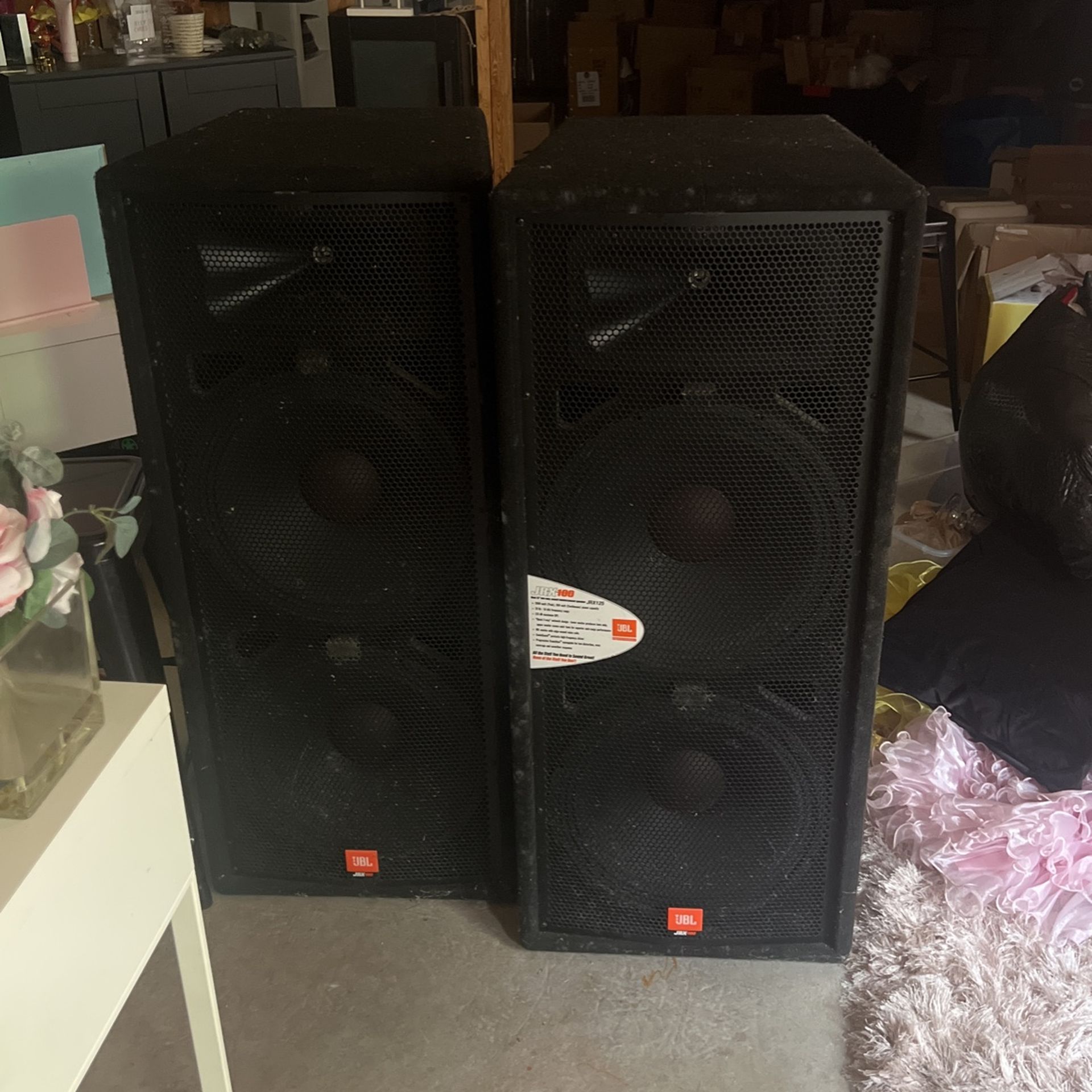 Jrx 125 Portable Speakers