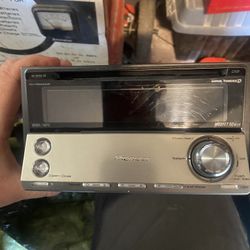 Pioneer Carrozzeria FH-P5000MP Double Din CD and Cassette player