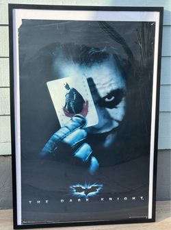 The Dark Knight Joker Wall Art 24x36