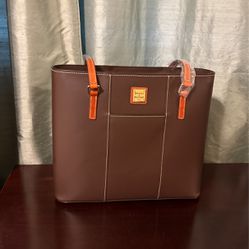 Dooney & Bourke Women’s Brown Leather Tote Bag
