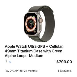 Apple Watch Ultra GPS + Cellular