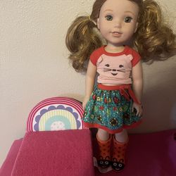 American Girl Willa Wellie Wisher