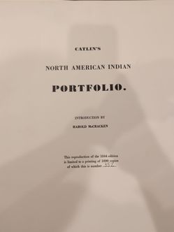 North American Indian portfolio