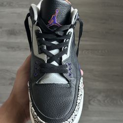 Jordan 3 'Court Purple'