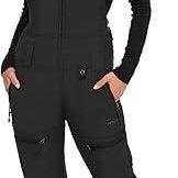 NEW Size Large L Arctix Women Insulated Winter Snow Bib Overalls Eco Friendly Traverse Black