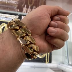 14kt Gold Over 999 Silver 