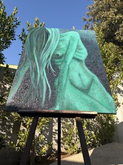 Extremely Meaningful Oil On Canvas Painting 