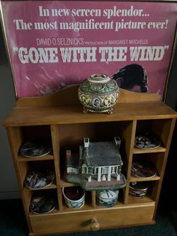 Gone with the wind lot music box