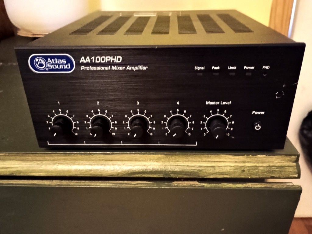 Atlas Sound Professional Mixer Amplifier