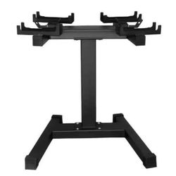 Adjustable Dumbbell Bracket Holder Rack Portable Metal Stand for Home Use