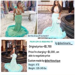 Prom Mermaid Dress 