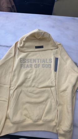 Essentials hoodie (light Tusca )