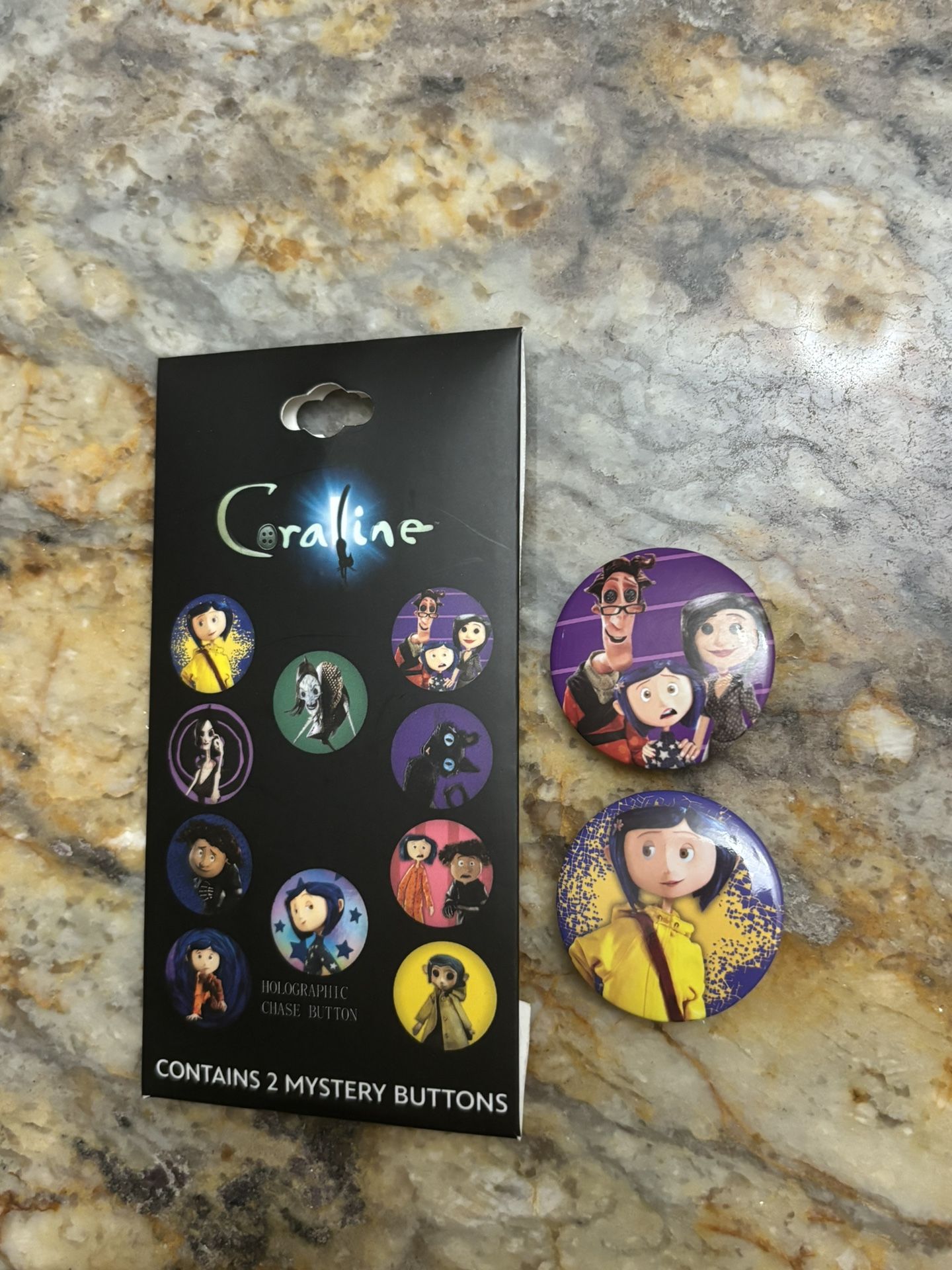 Coraline Pins New 