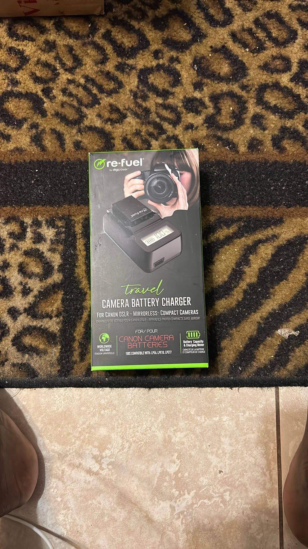 Canon Travel Camera Battery Charger