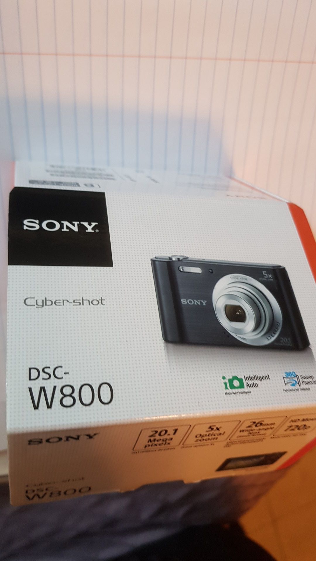 Sony dsc-w800 cybershot digital camera