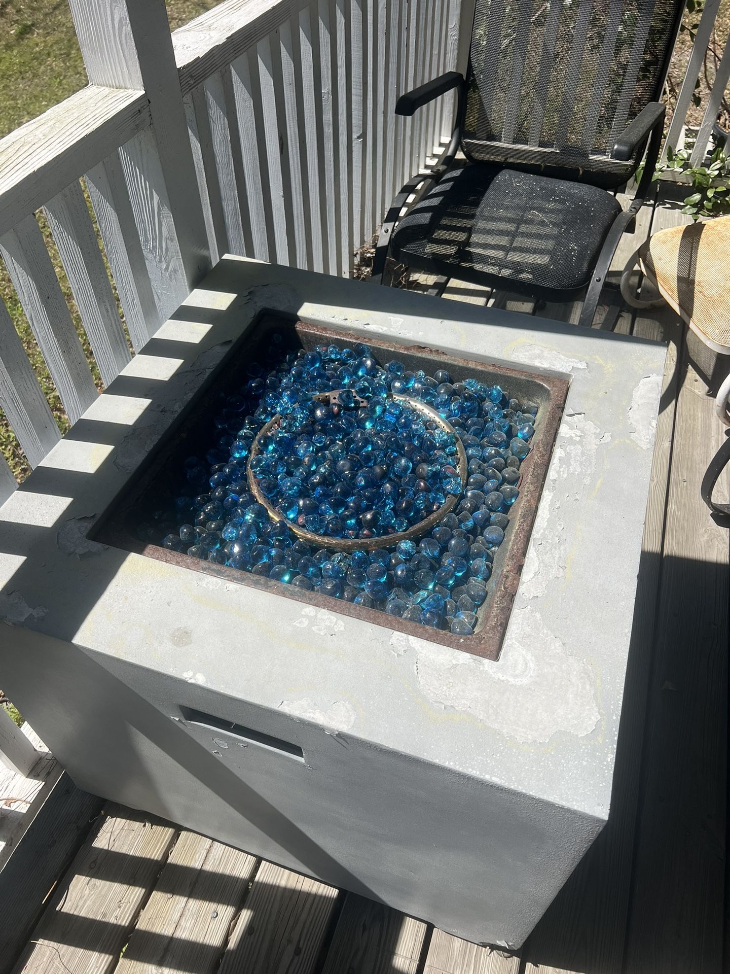 Propane Fire Pit - Concrete