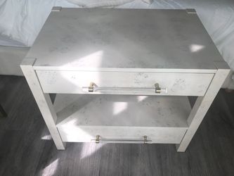 TOV Furniture Nightstand Accent Table - retail 450