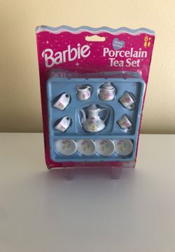 Barbie Porcelain Tea Set