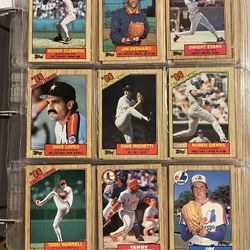 1987 Topps Baseball Card Set