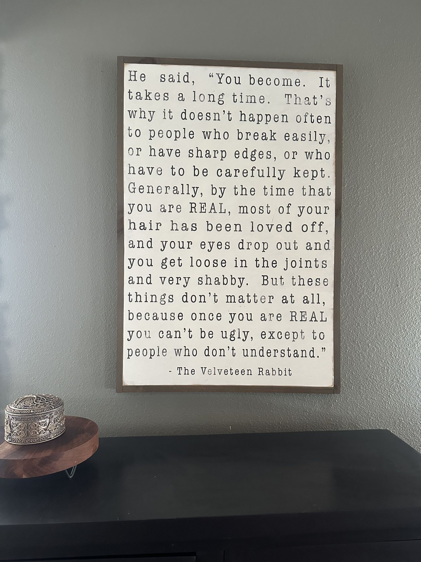 The Velveteen rabbit Art