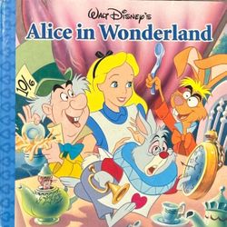 Disney Alice In Wonderland Hardcover Children’s Book