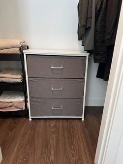 3-Drawer Fabric Storage Dresser