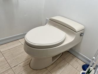 Kohler San Raphael Comfort Height 1-Piece 1.0 GPF Single Flush Elongated Toilet, Seat Included